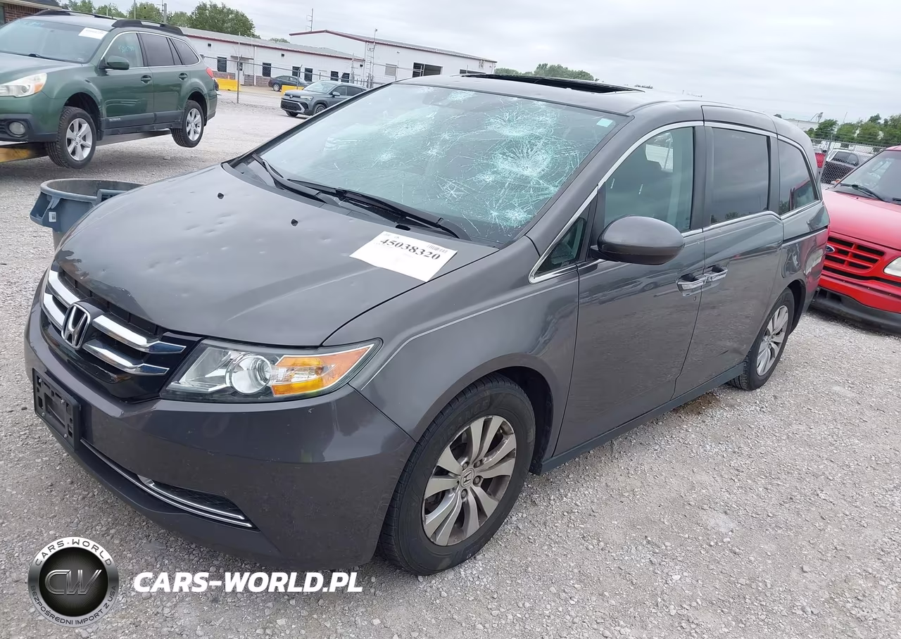 2014 Honda Odyssey Ex-L VIN:5FNRL5H6XEB129635 - 2