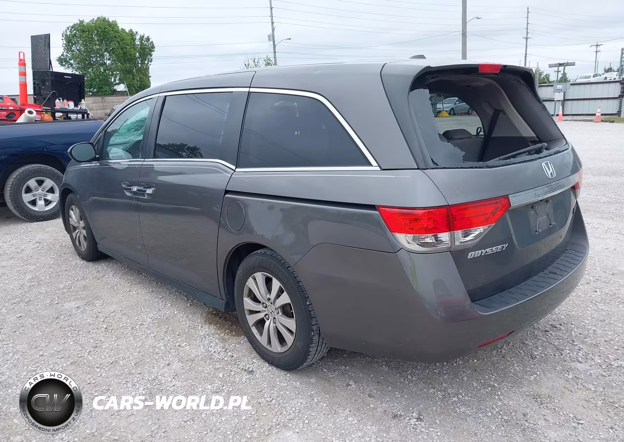 2014 Honda Odyssey Ex-L VIN:5FNRL5H6XEB129635 - 3