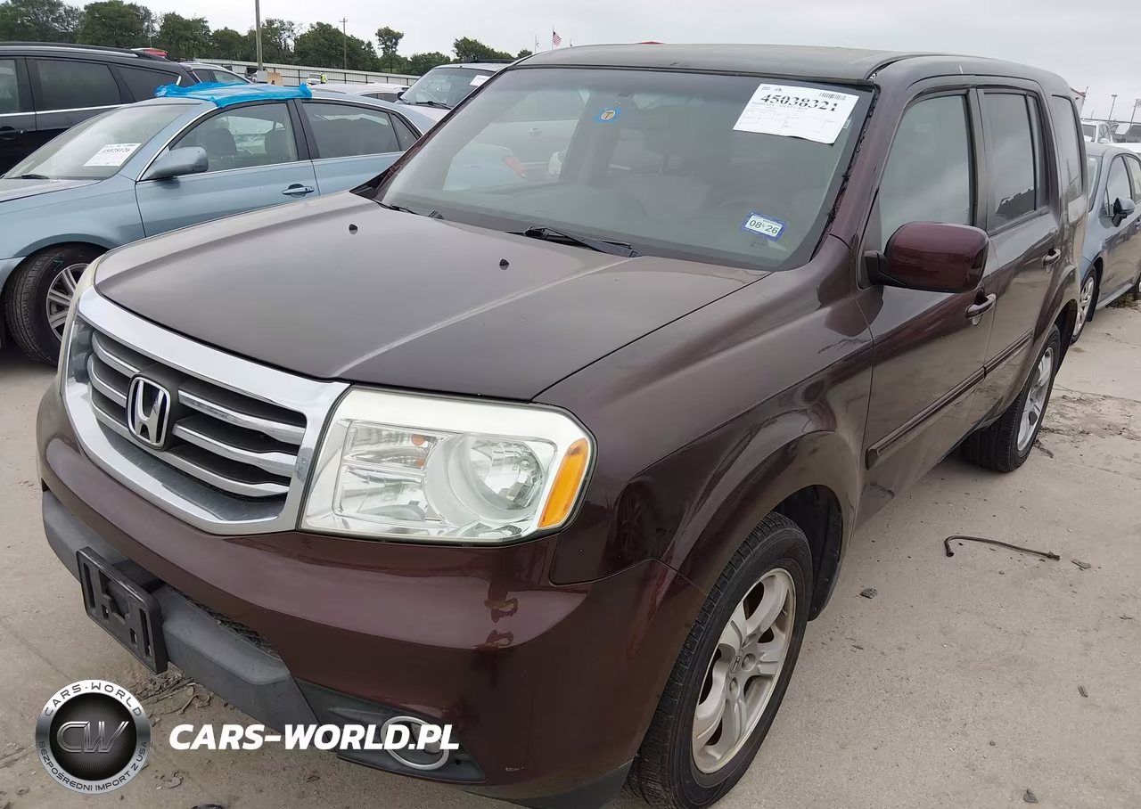 2013 Honda Pilot Ex VIN:5FNYF4H41DB078620 - 2