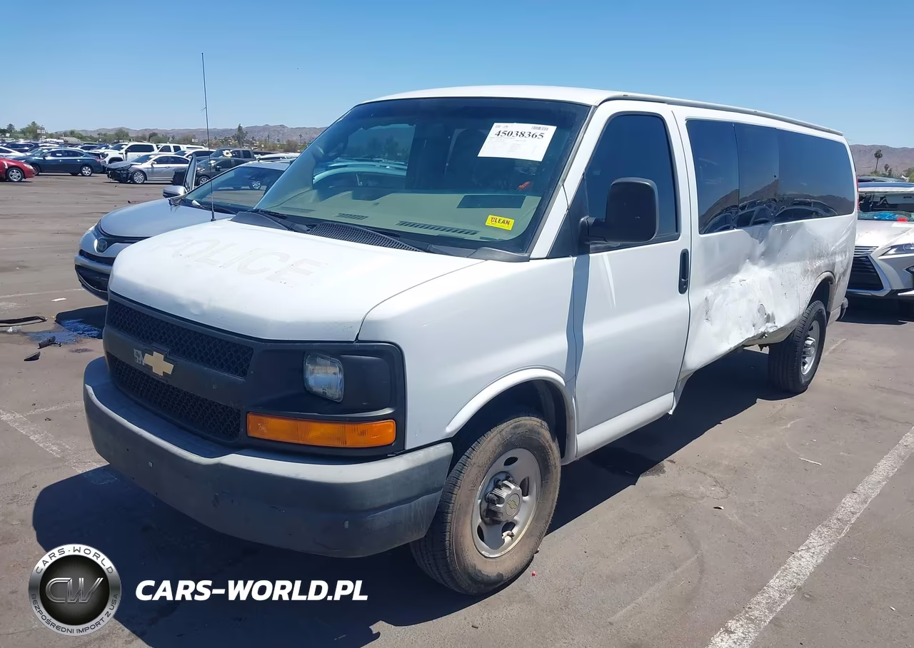 2013 Chevrolet Express 3500 Ls VIN:1GAZGZFG0D1160366 - 2