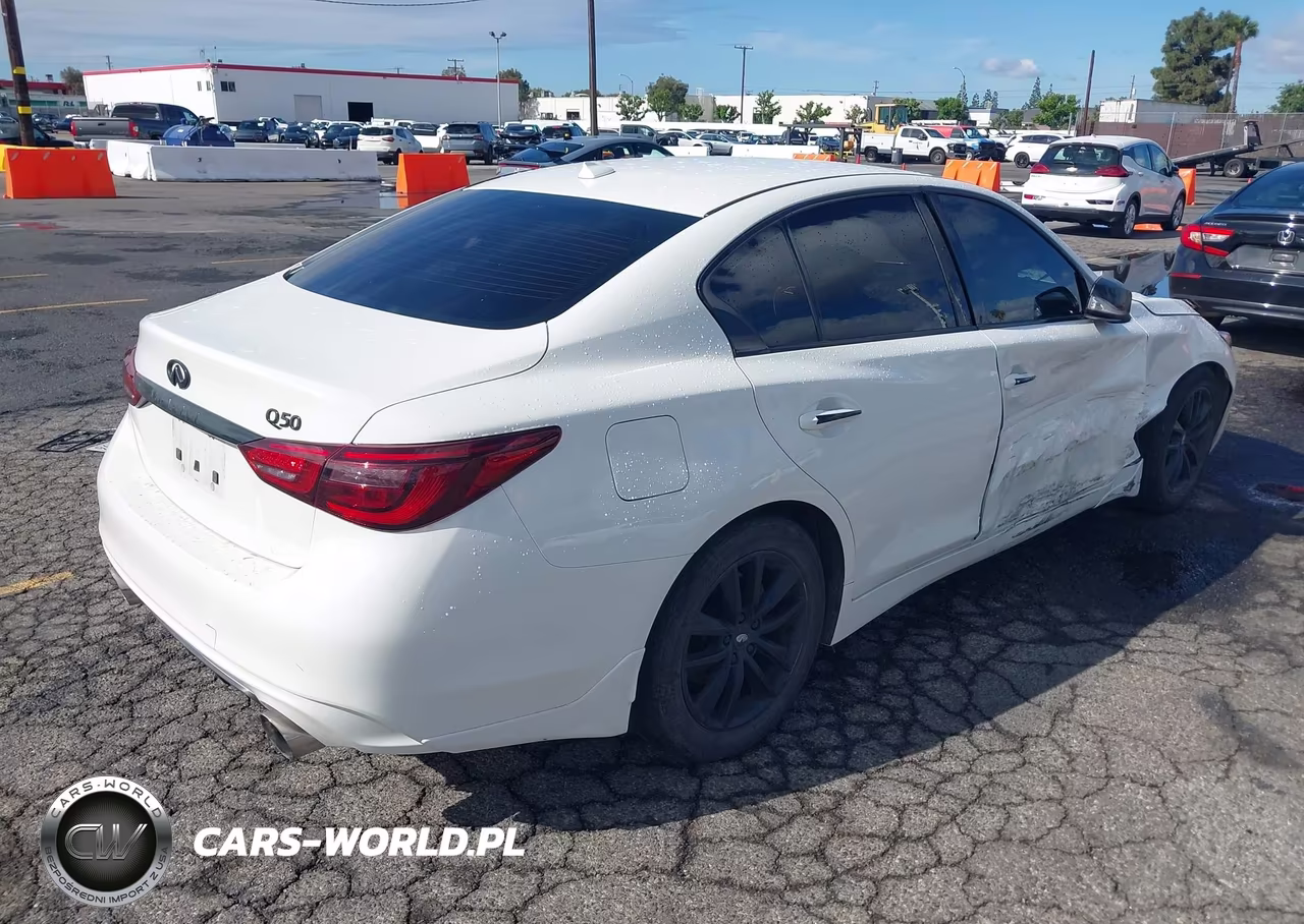 2021 Infiniti Q50 Pure VIN:JN1EV7AP1MM706116 - 4