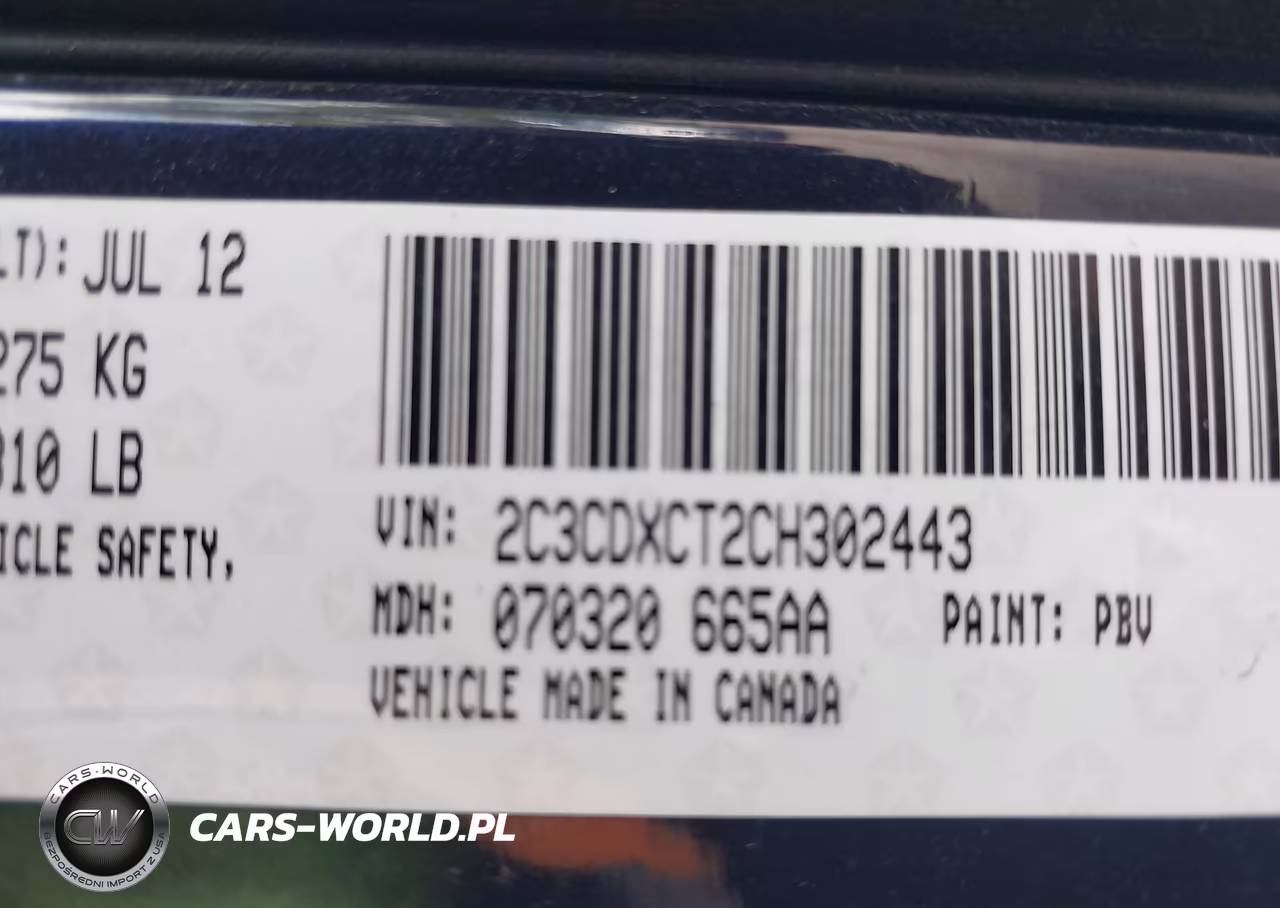 2012 Dodge Charger R-T VIN:2C3CDXCT2CH302443 - 9