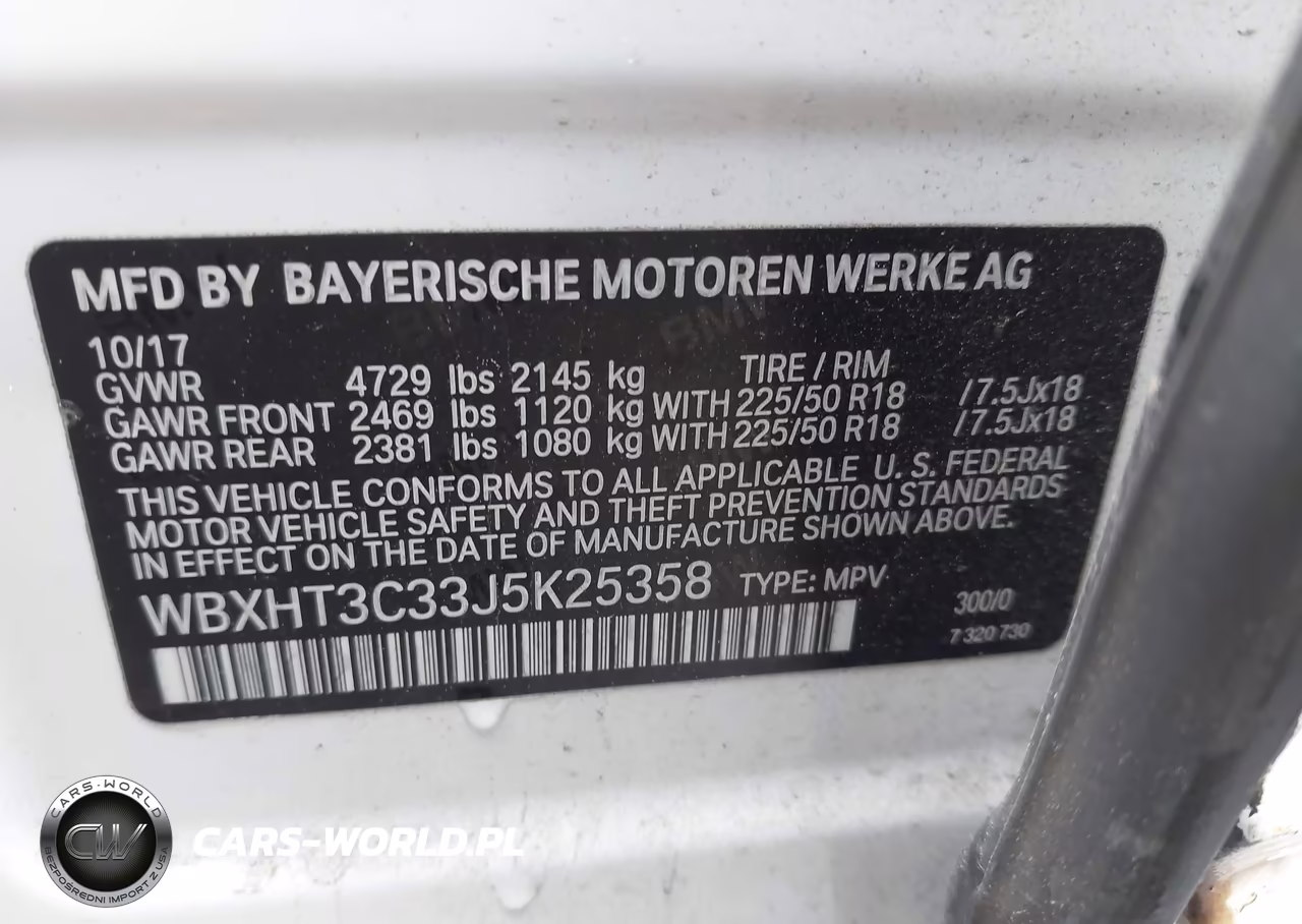 2018 BMW X1 xDrive28I VIN:WBXHT3C33J5K25358 - 9