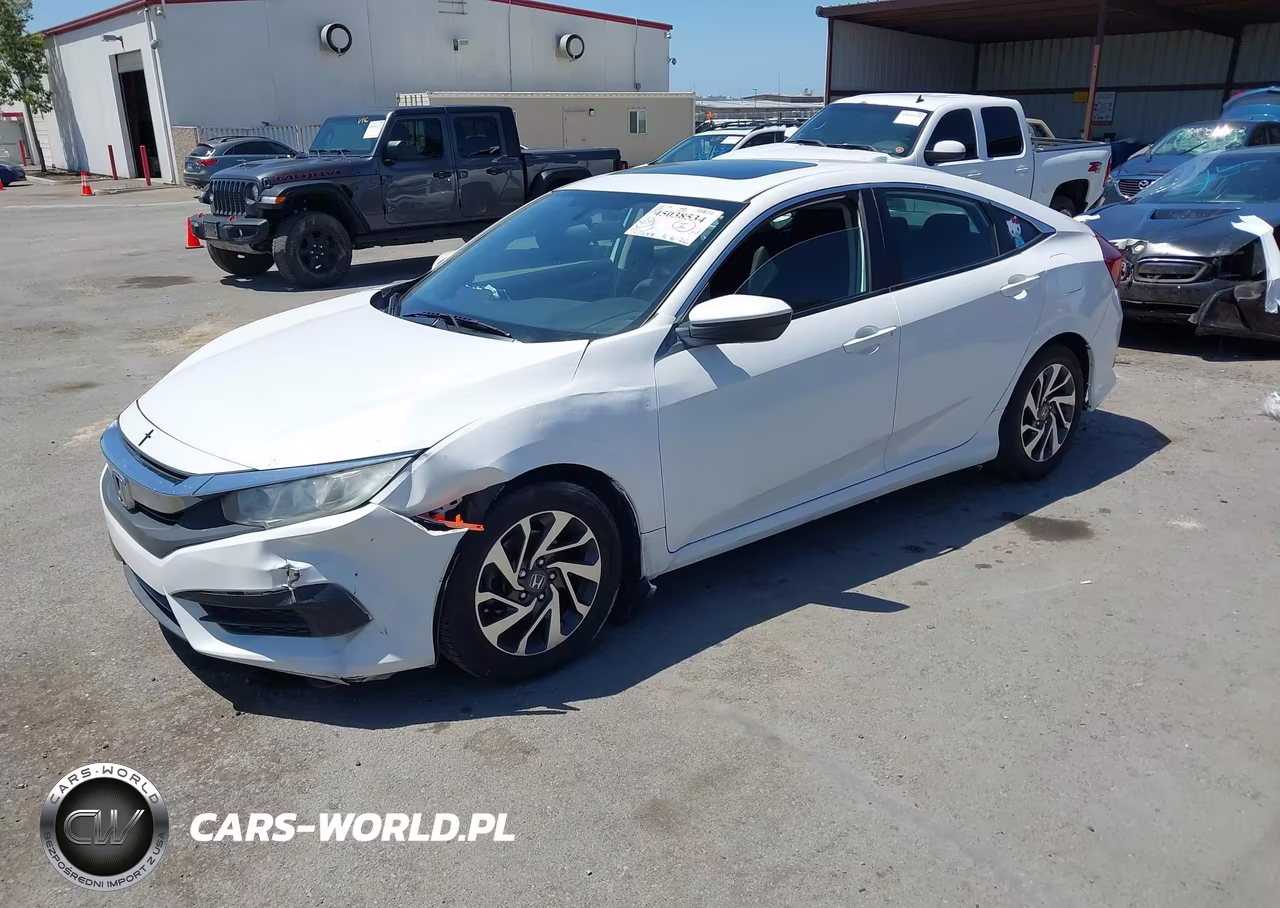 2018 Honda Civic Ex VIN:2HGFC2F7XJH542898 - 2