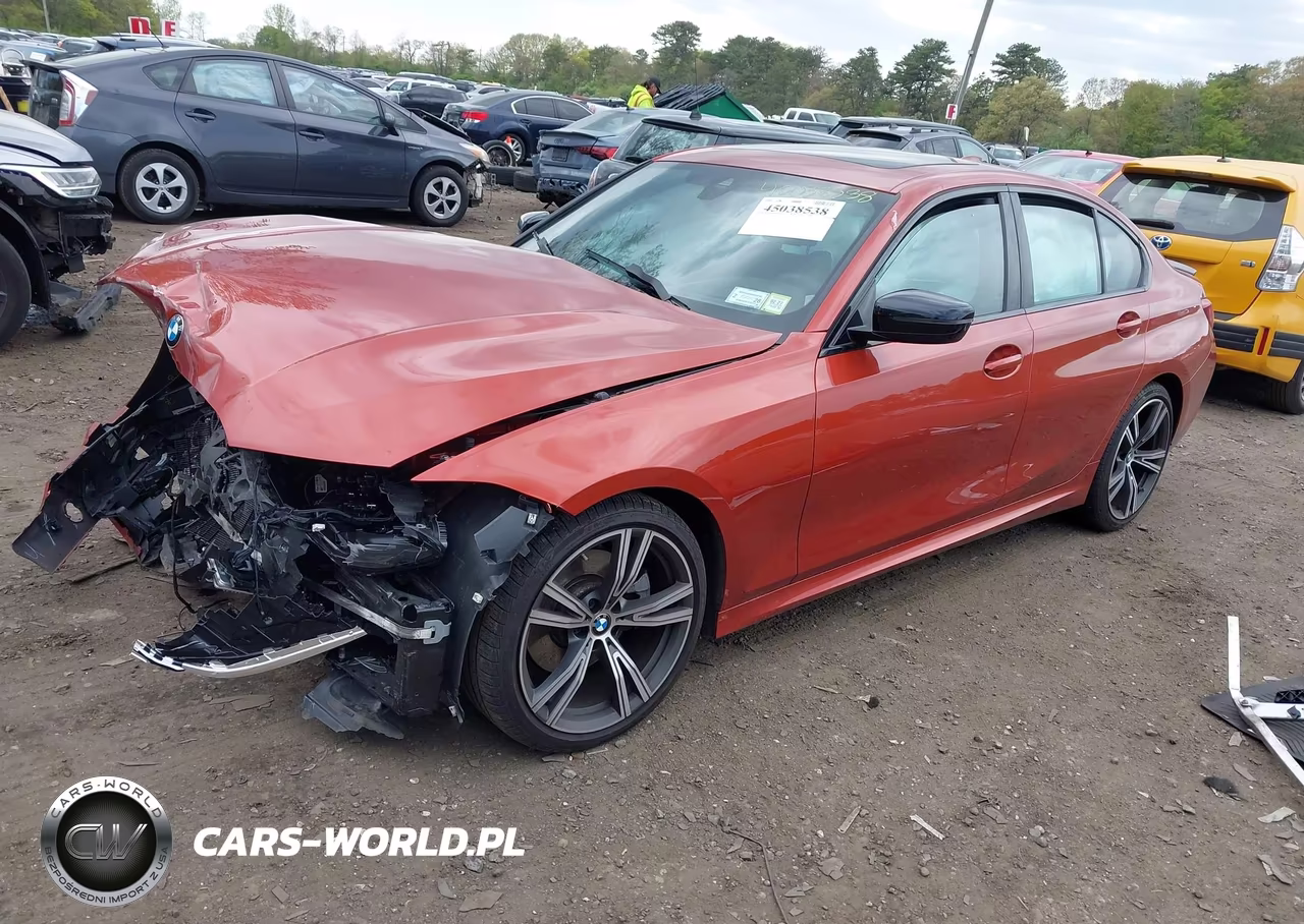 2021 BMW 330I xDrive VIN:3MW5R7J0XM8B98582 - 2
