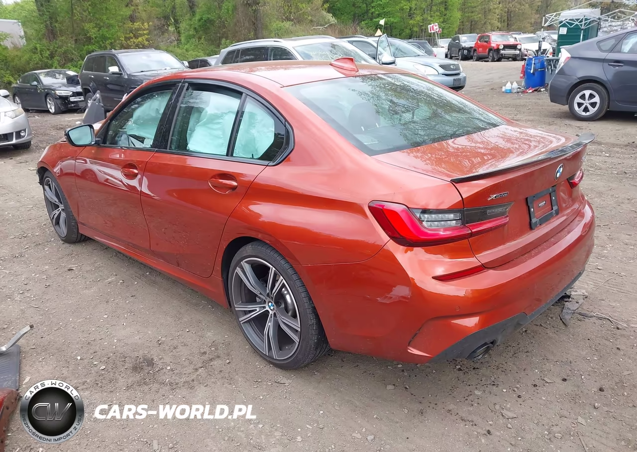 2021 BMW 330I xDrive VIN:3MW5R7J0XM8B98582 - 3