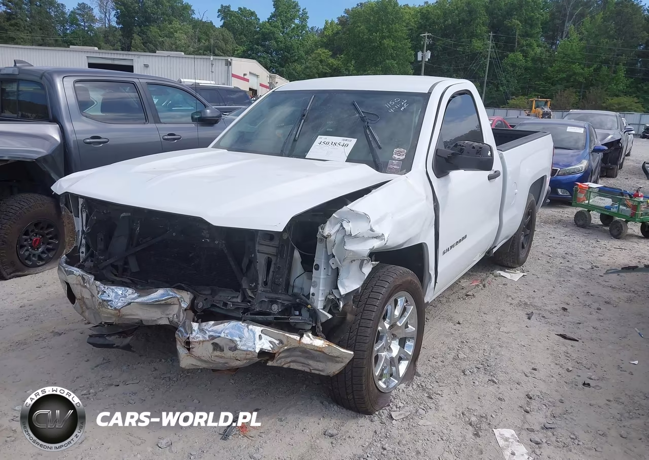 2018 Chevrolet Silverado 1500 Wt VIN:1GCNCNEHXJZ320190 - 2