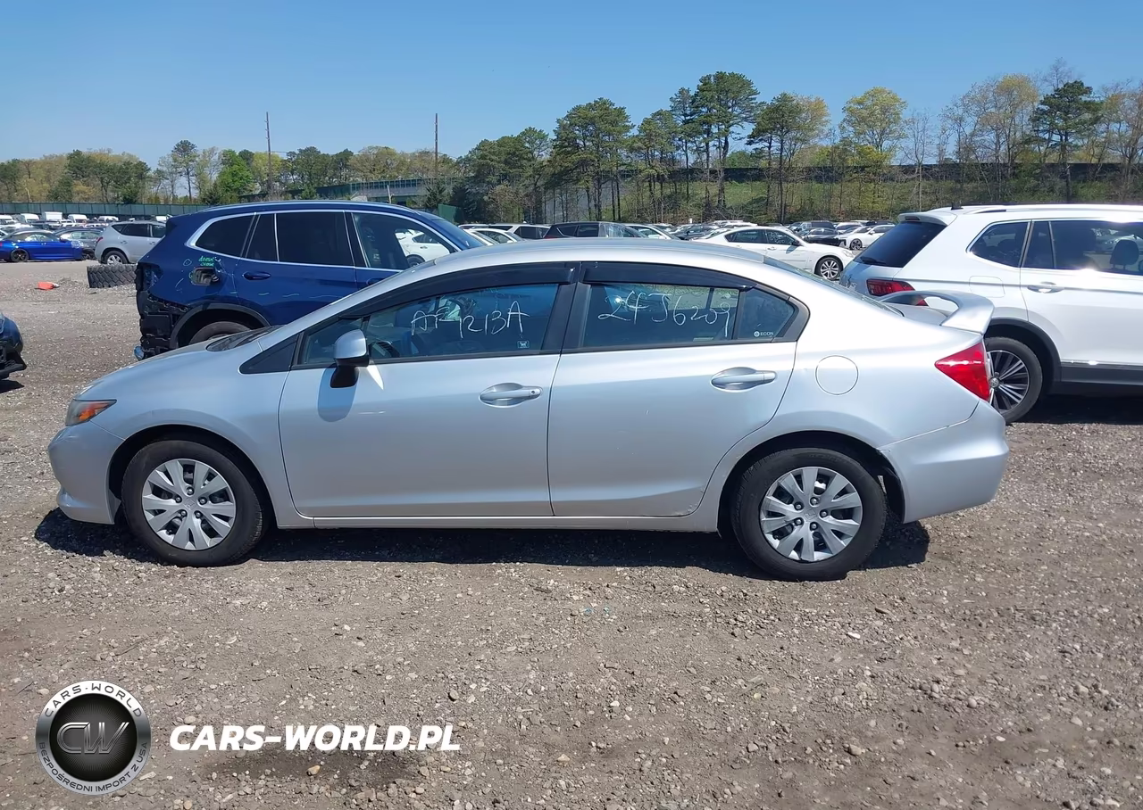 2012 Honda Civic Lx VIN:2HGFB2F53CH580963 - 14