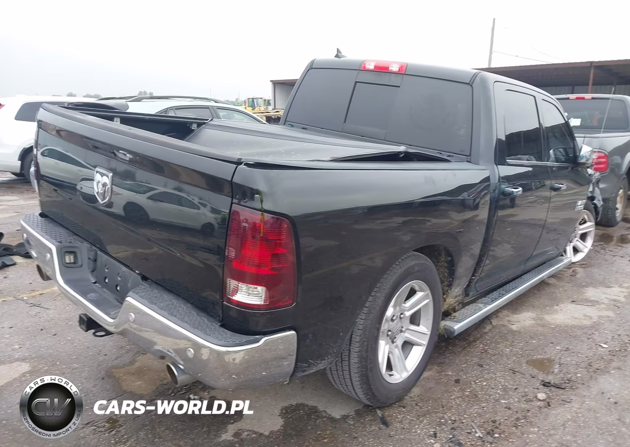2017 Ram 1500 Lone Star Silver 4X2 5'7 Box VIN:1C6RR6LT3HS636408 - 4
