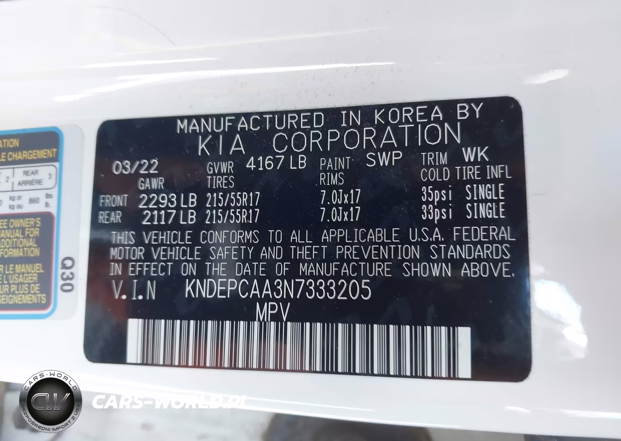2022 Kia Seltos Lx VIN:KNDEPCAA3N7333205 - 9