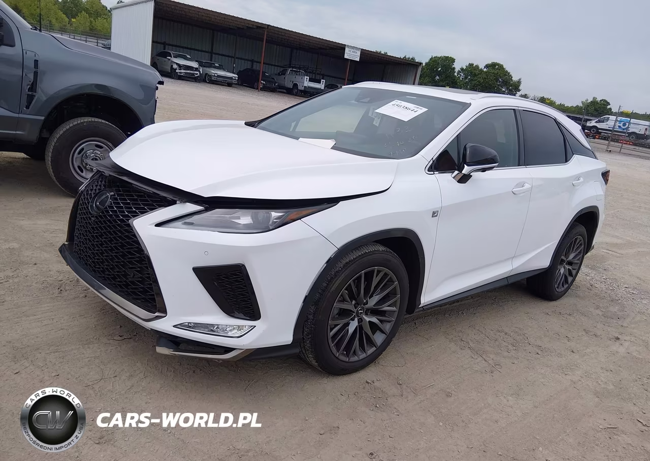2022 Lexus Rx 350 F Sport Handling VIN:2T2YZMDA2NC340102 - 2