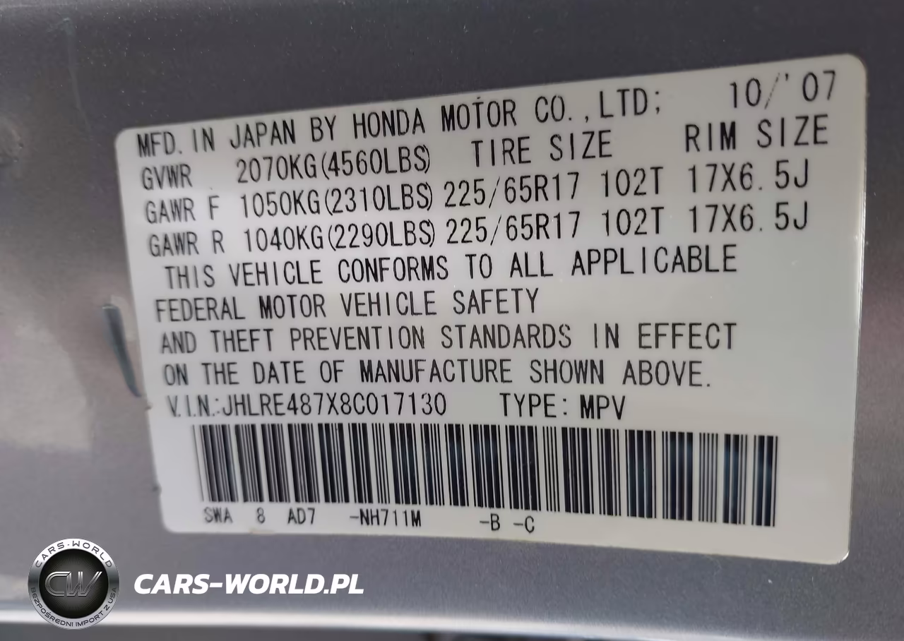2006 Honda Cr-V Se VIN:SHSRD78986U420857 - 9