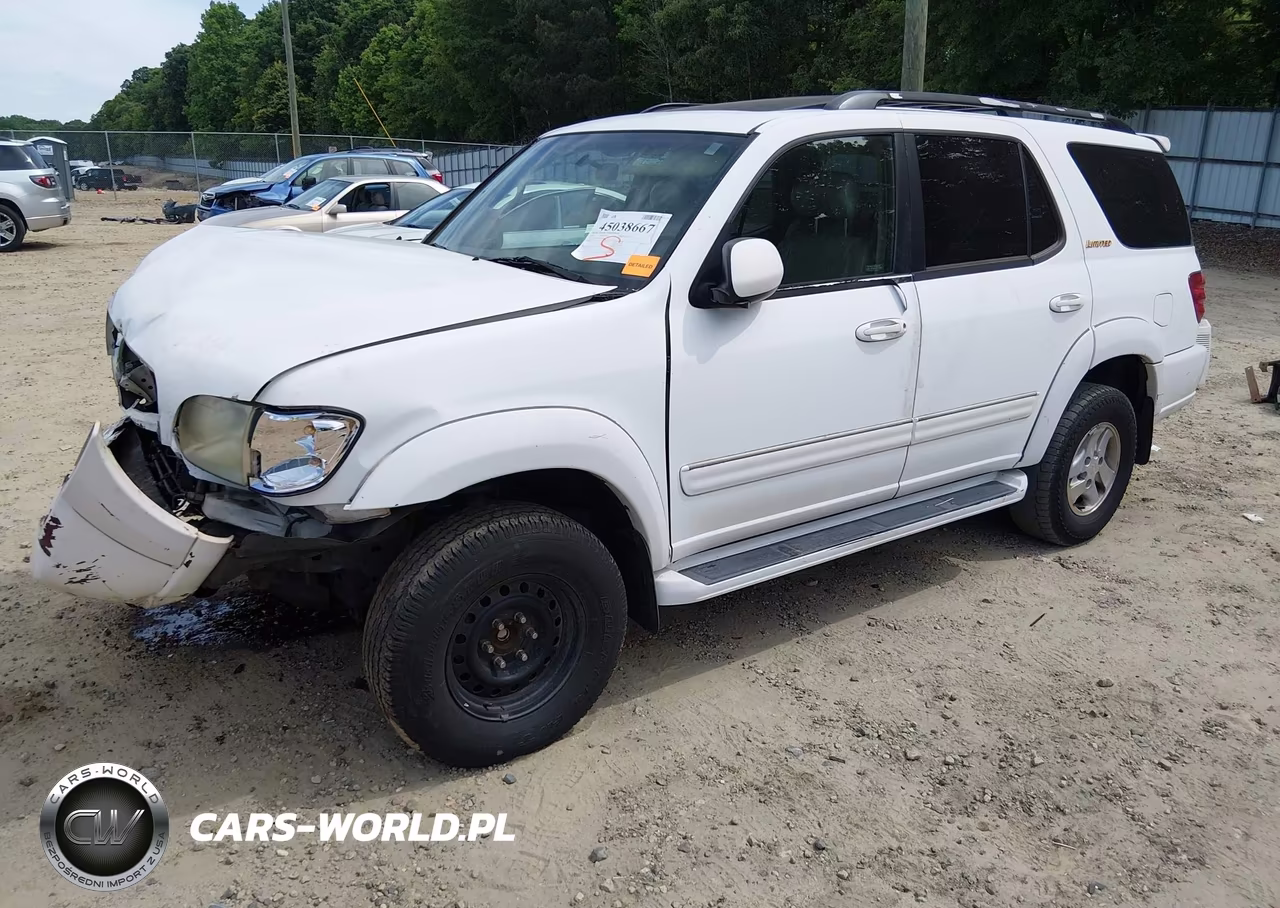 2002 Toyota Sequoia Limited V8 VIN:5TDZT38A12S106678 - 2