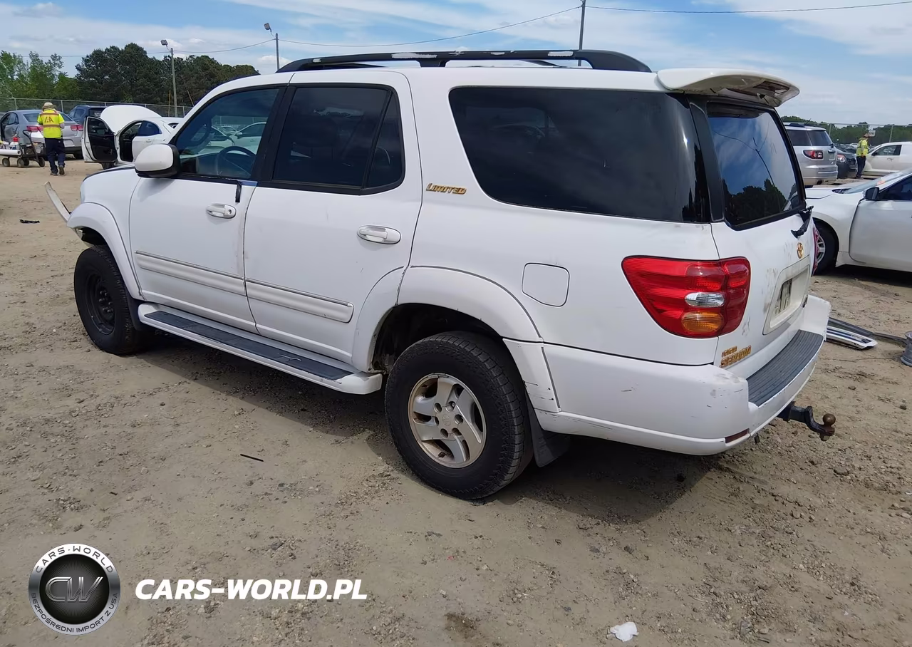 2002 Toyota Sequoia Limited V8 VIN:5TDZT38A12S106678 - 3