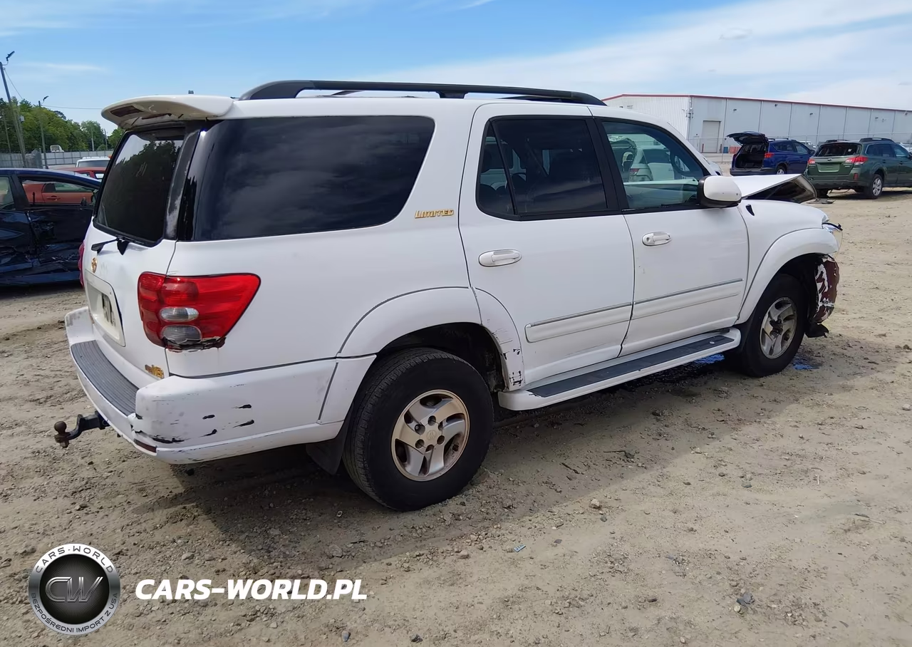2002 Toyota Sequoia Limited V8 VIN:5TDZT38A12S106678 - 4