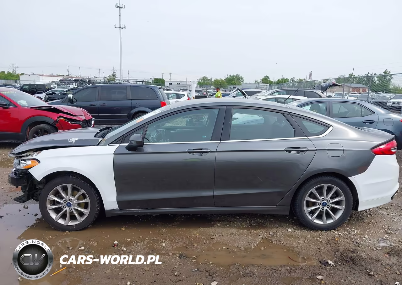 2017 Ford Fusion Se VIN:3FA6P0HD7HR166921 - 15
