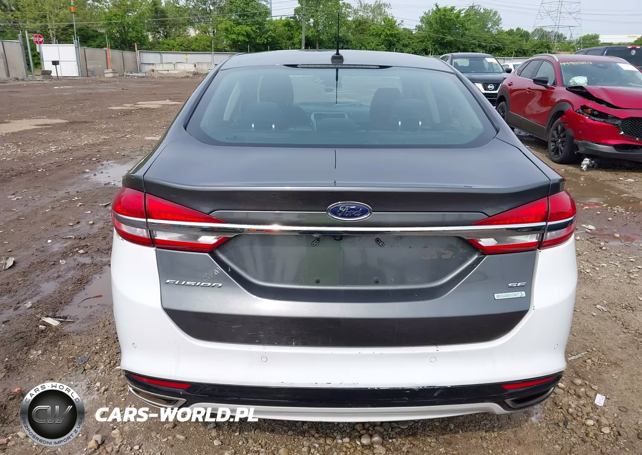 2017 Ford Fusion Se VIN:3FA6P0HD7HR166921 - 17