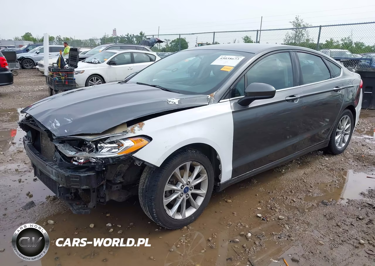 2017 Ford Fusion Se VIN:3FA6P0HD7HR166921 - 2