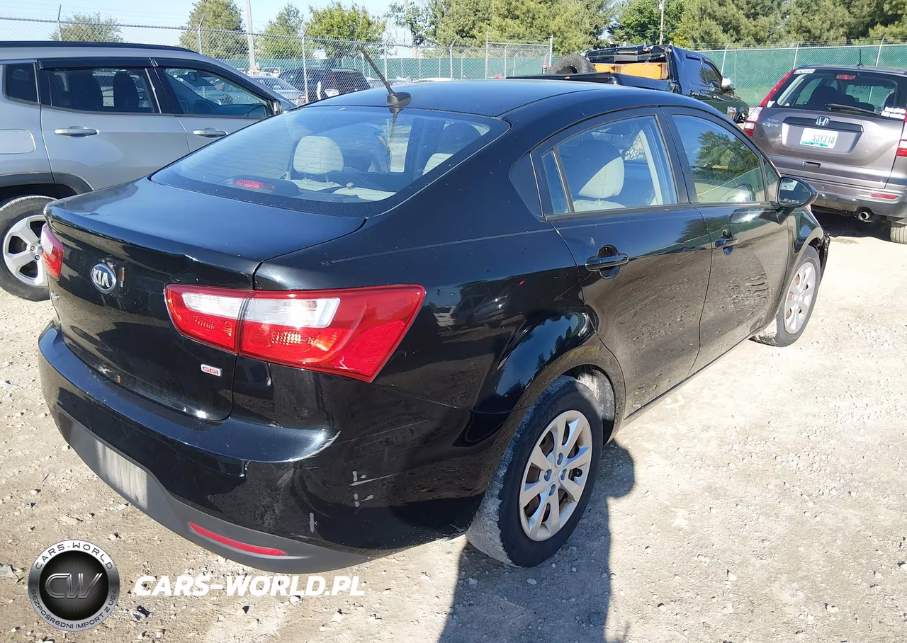 2015 Kia Rio Lx VIN:KNADM4A39F6458032 - 4