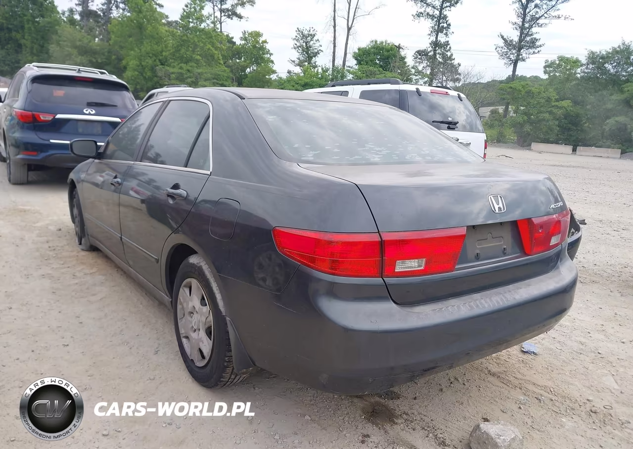 2005 Honda Accord 2.4 Lx VIN:1HGCM56455A196531 - 3