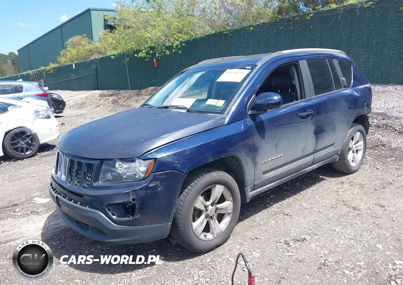 2017 Jeep Compass Latitude 4X4 VIN:1C4NJDEB1HD106160 - 2