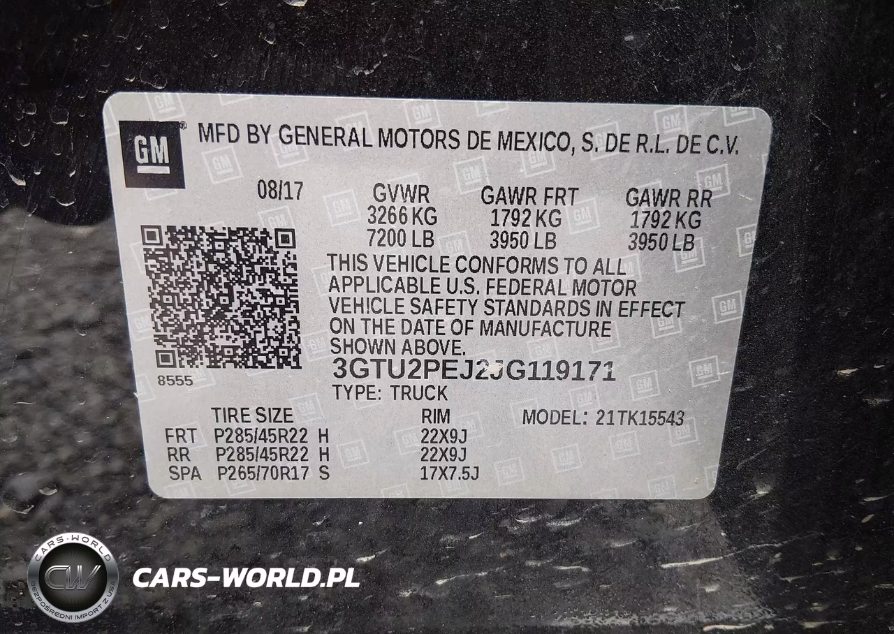 2018 GMC Sierra 1500 Denali VIN:3GTU2PEJ2JG119171 - 9