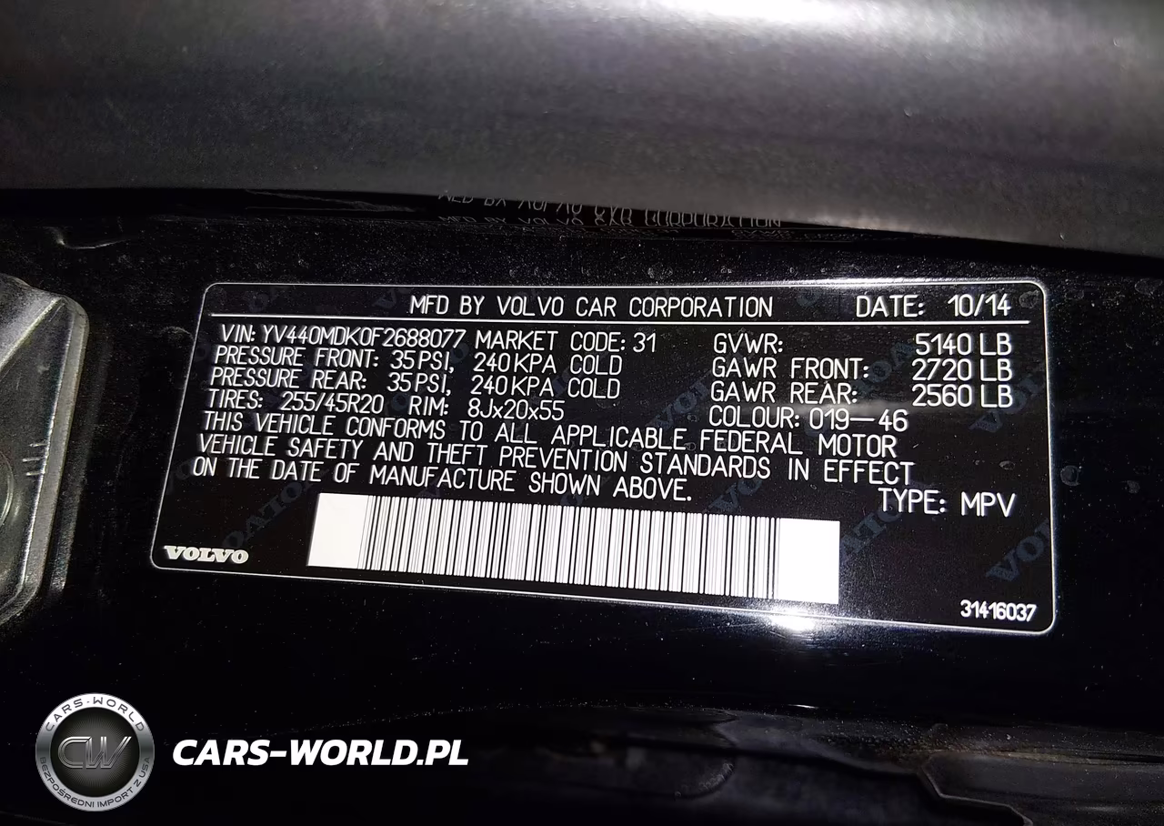 2015 Volvo Xc60 T5 Premier VIN:YV440MDK0F2688077 - 9