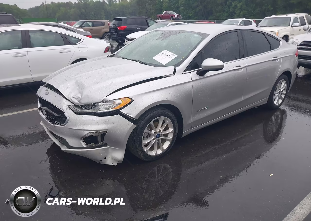 2019 Ford Fusion Hybrid Se VIN:3FA6P0LU9KR264217 - 2
