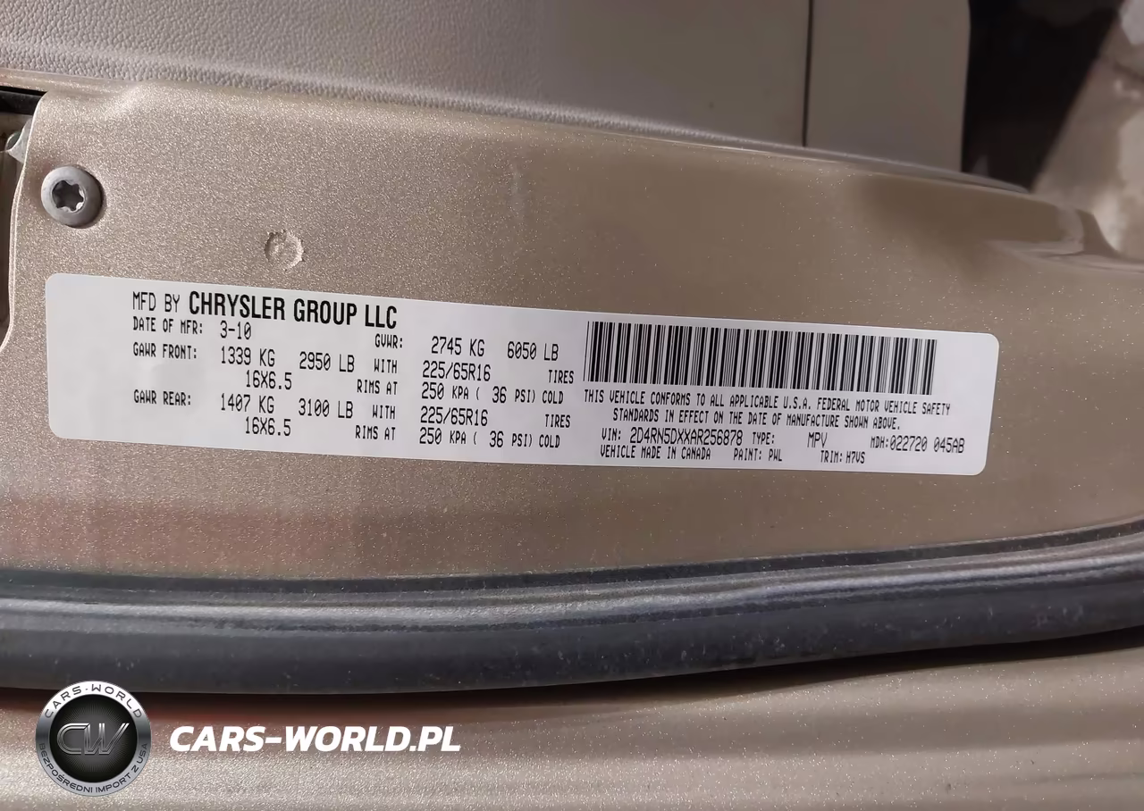 2010 Dodge Grand Caravan Sxt VIN:2D4RN5DXXAR256878 - 9