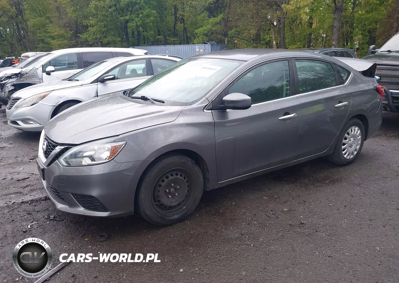 2017 Nissan Sentra Sv VIN:3N1AB7AP2HL681945 - 2