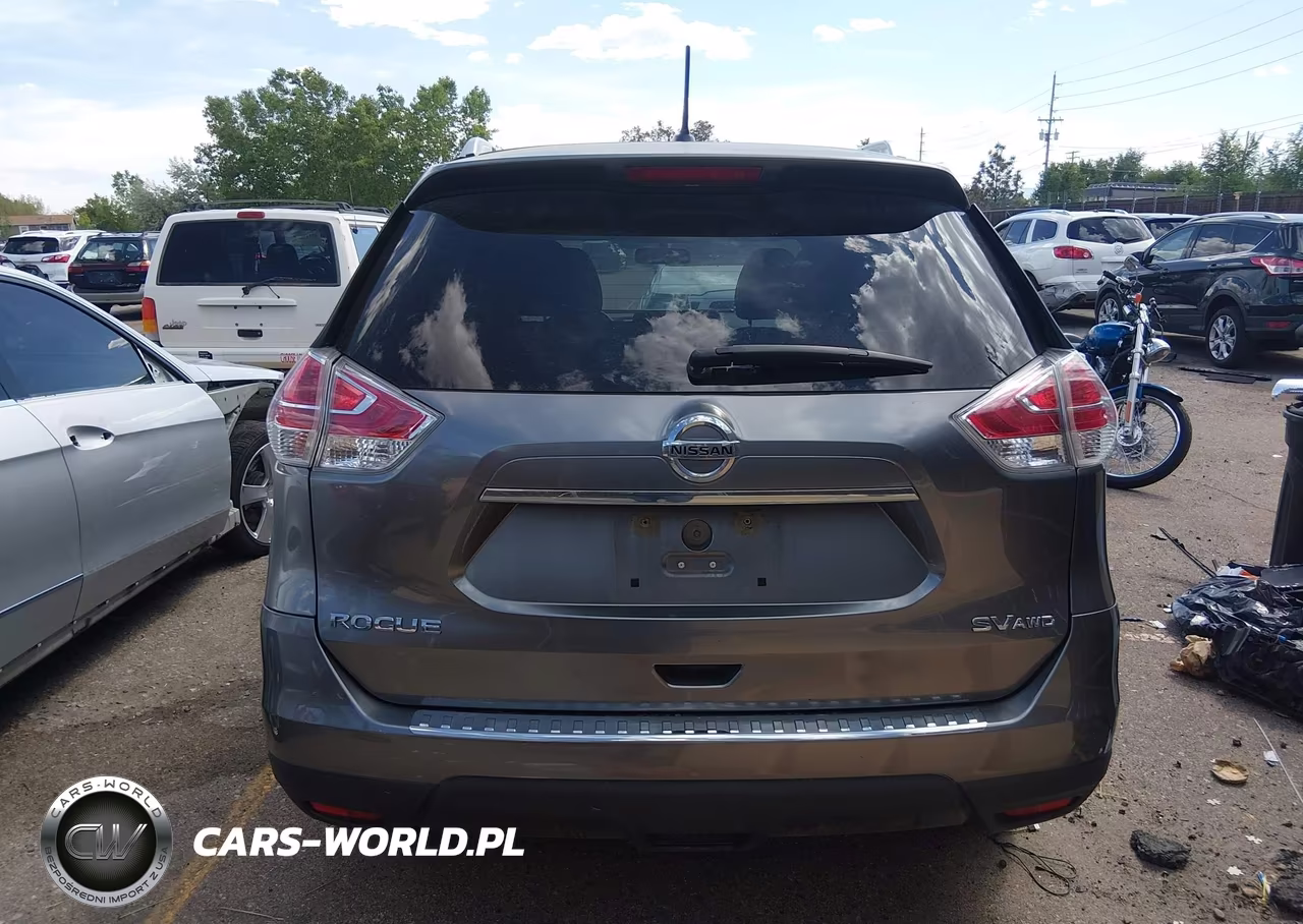 2016 Nissan Rogue Sv VIN:KNMAT2MV7GP649406 - 17