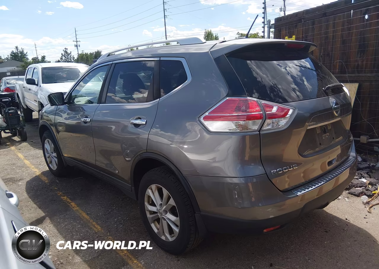 2016 Nissan Rogue Sv VIN:KNMAT2MV7GP649406 - 3