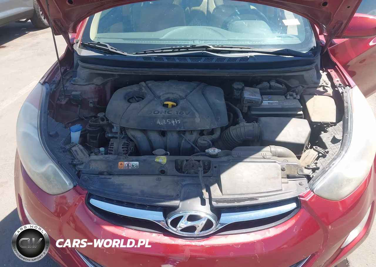 2013 Hyundai Elantra Gls VIN:5NPDH4AE8DH241616 - 10