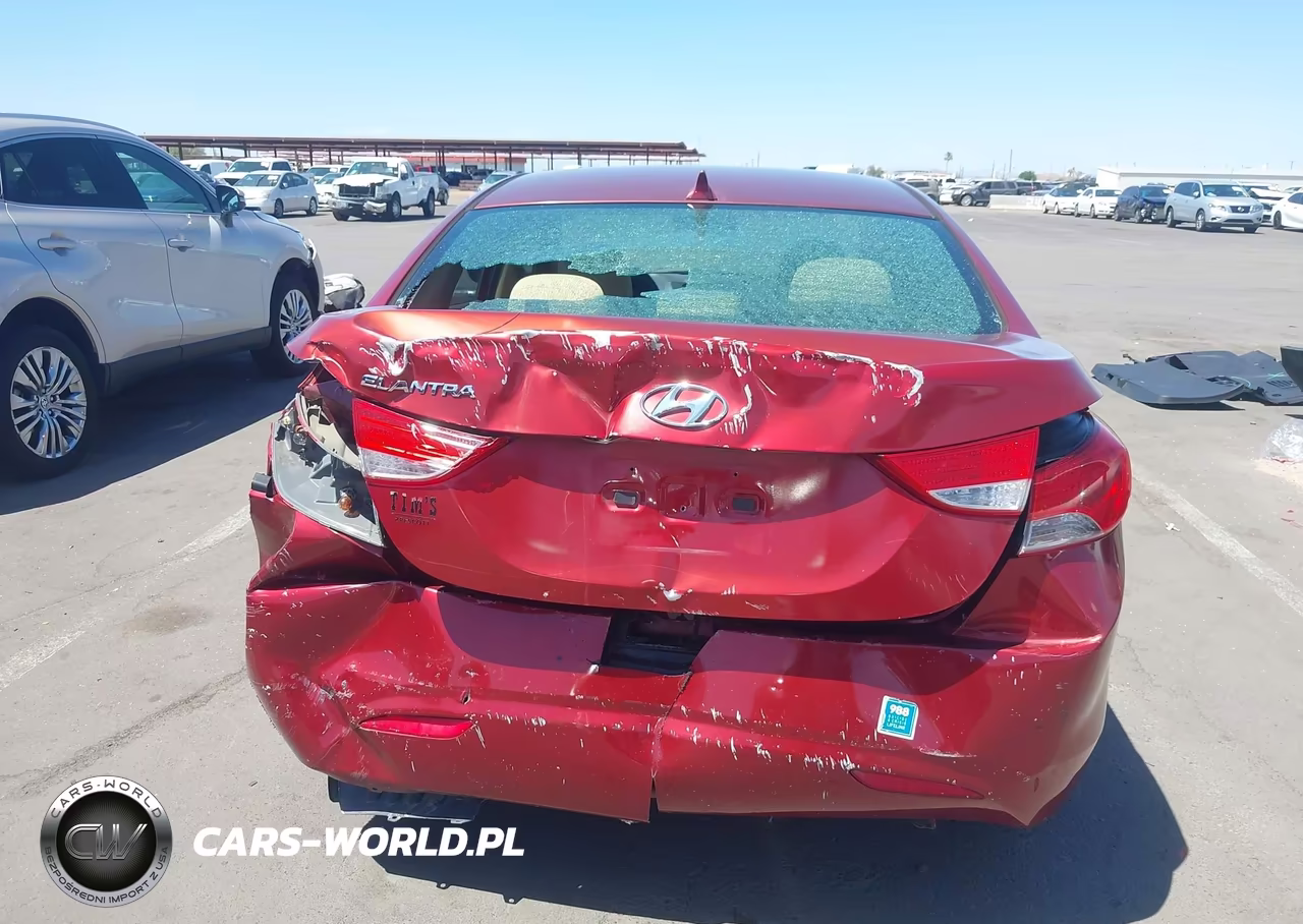 2013 Hyundai Elantra Gls VIN:5NPDH4AE8DH241616 - 17