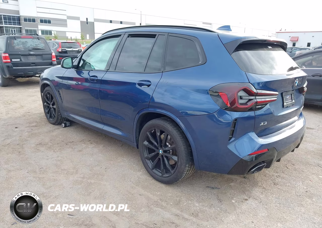 2022 BMW X3 M40I VIN:5UX83DP02N9K80139 - 3