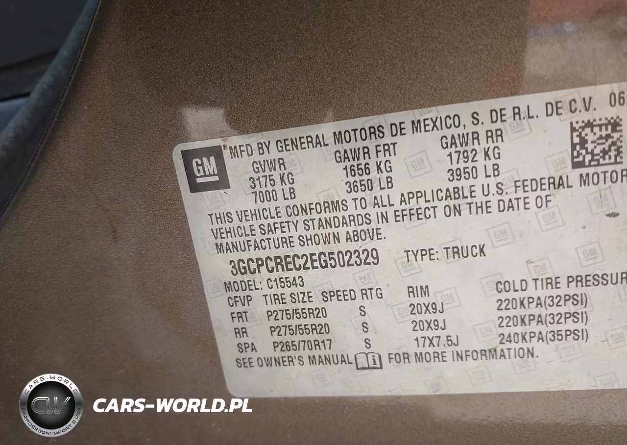 2014 Chevrolet Silverado 1500 1Lt VIN:3GCPCREC2EG502329 - 9