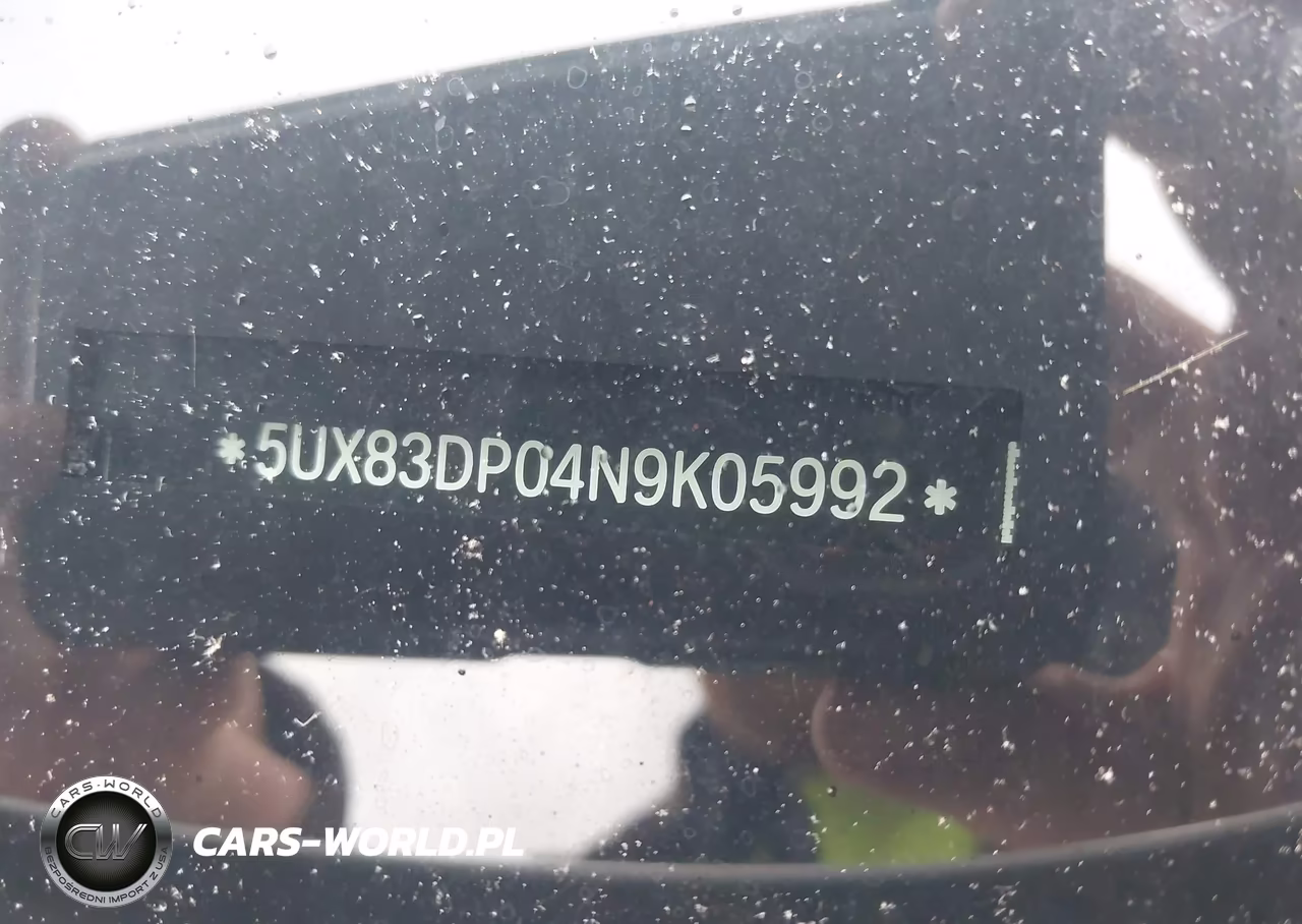 2022 BMW X3 M40I VIN:5UX83DP04N9K05992 - 17
