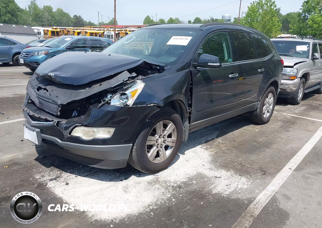2012 Chevrolet Traverse 1Lt VIN:1GNKRGED2CJ254012 - 2