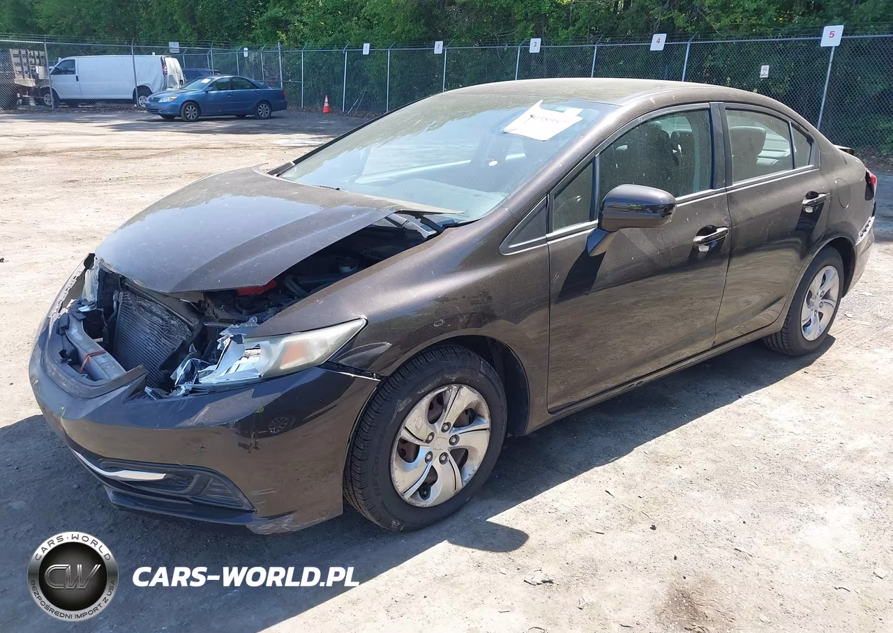 2014 Honda Civic Lx VIN:2HGFB2F59EH557898 - 2