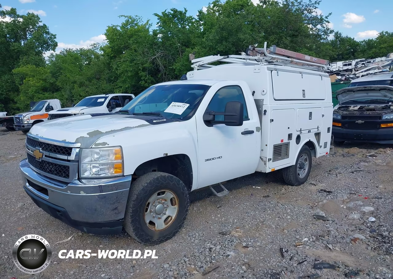 2012 Chevrolet Silverado 3500Hd Work Truck VIN:1GB3KZCG5CF206635 - 2