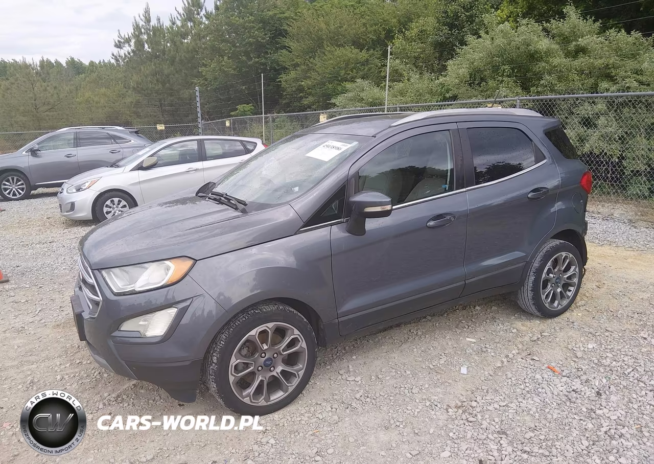 2018 Ford Ecosport Titanium VIN:MAJ3P1VE0JC200191 - 2