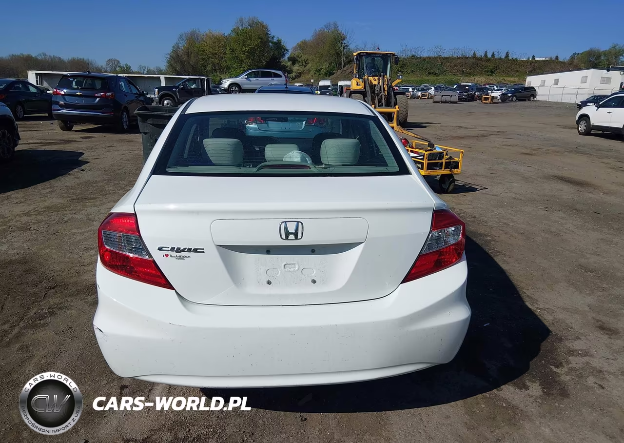 2012 Honda Civic Lx VIN:19XFB2F55CE389829 - 16