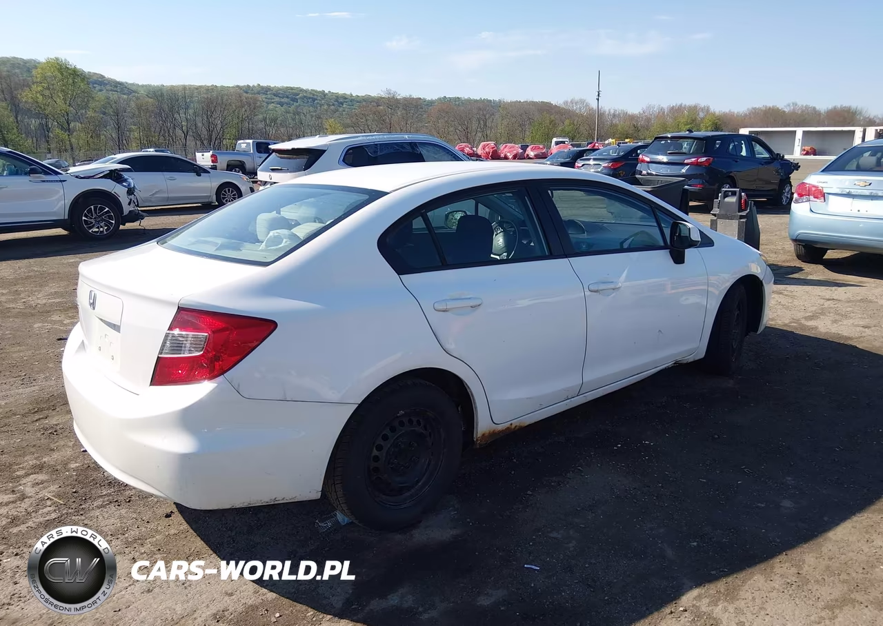 2012 Honda Civic Lx VIN:19XFB2F55CE389829 - 4