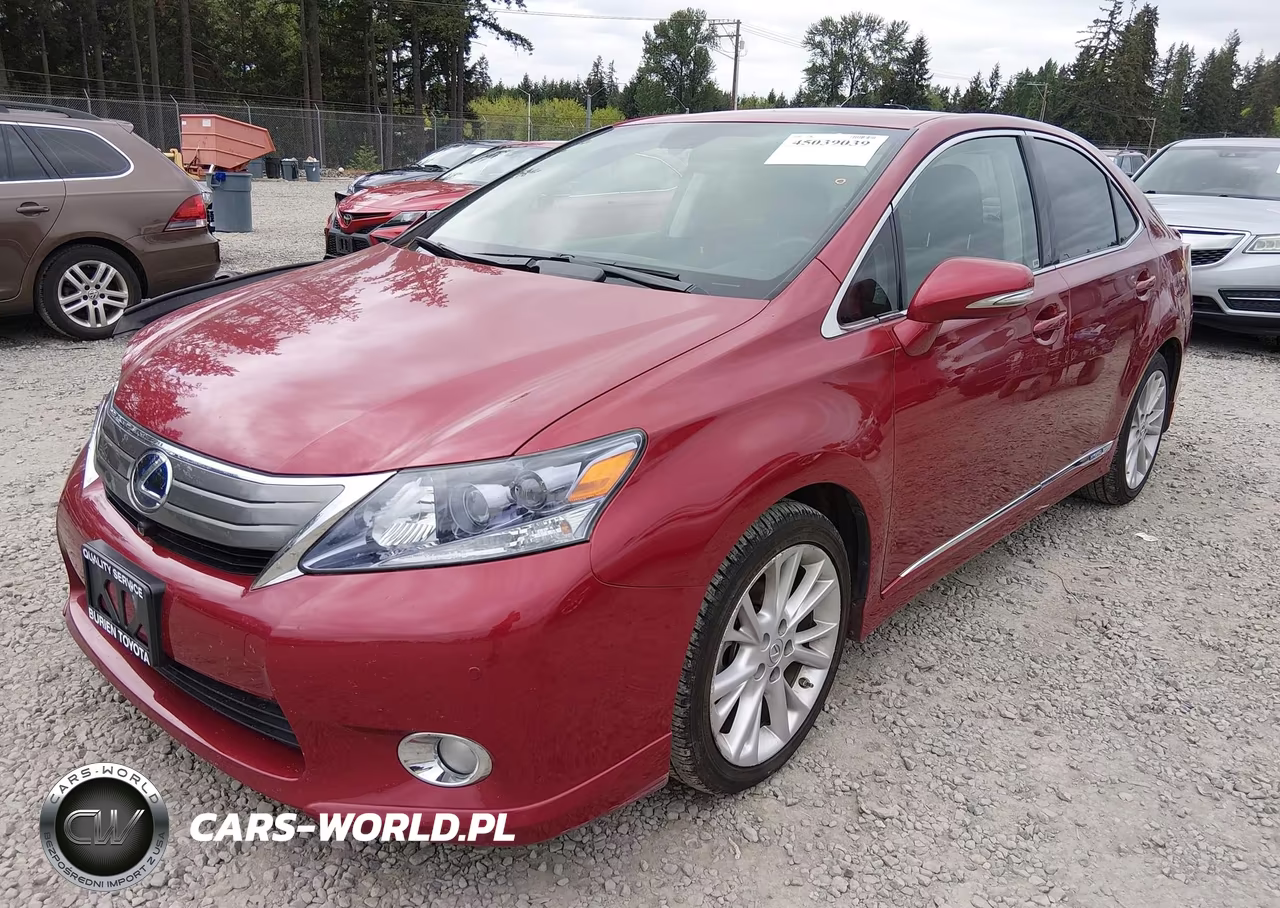 2010 Lexus Hs 250H Premium VIN:JTHBB1BA9A2020704 - 2