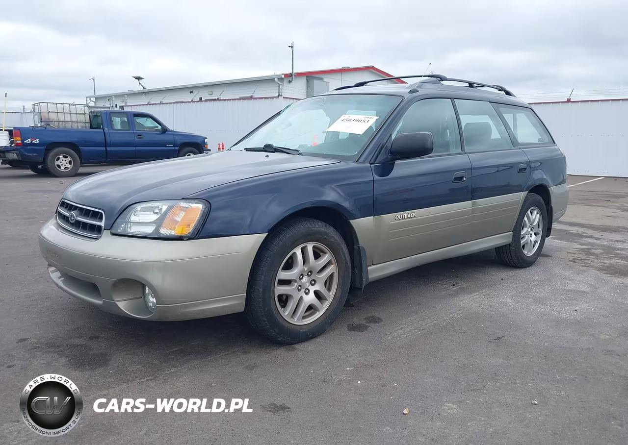 2000 Subaru Outback Outback W-Rb Equip VIN:4S3BH6654Y7641839 - 2