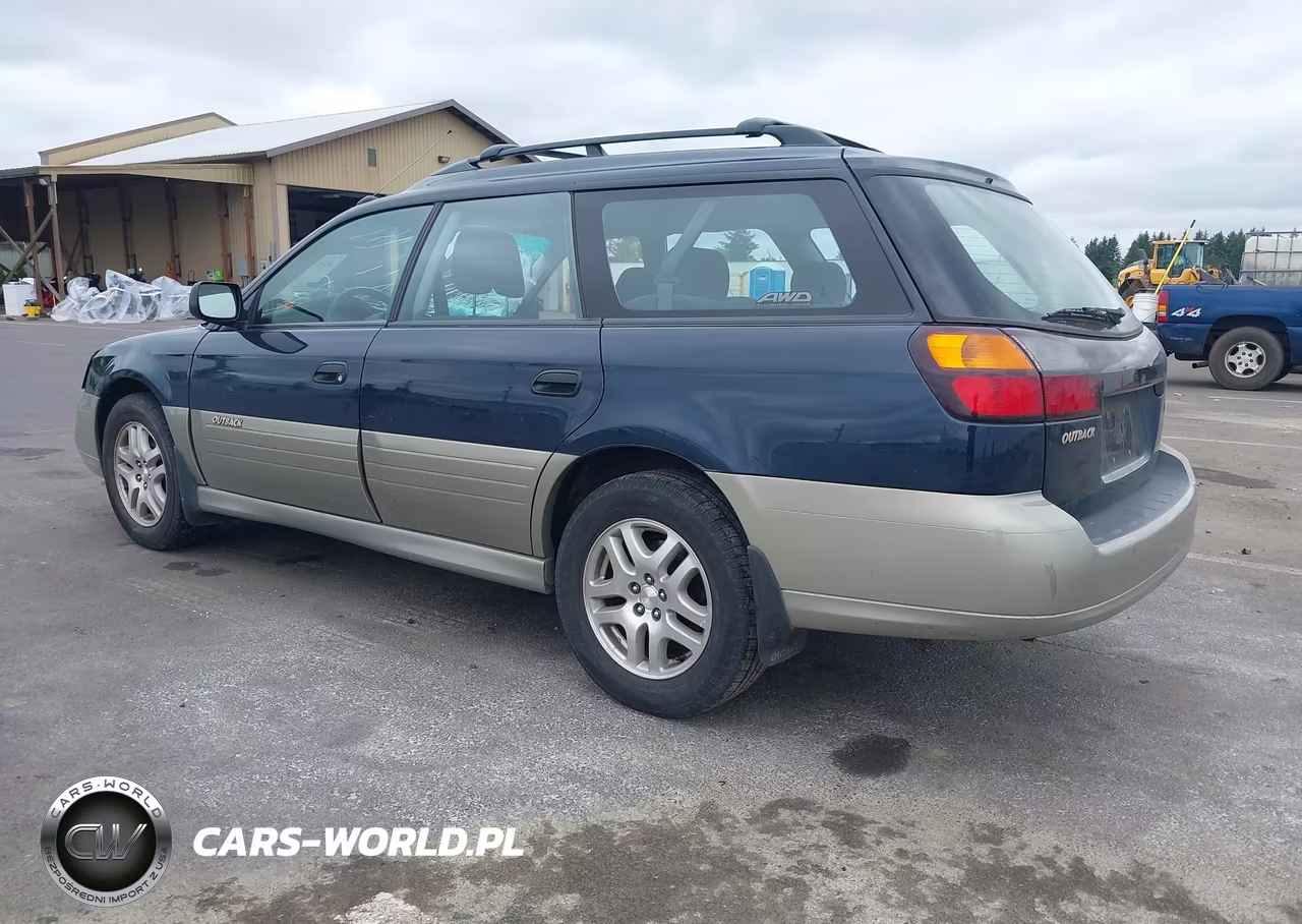 2000 Subaru Outback Outback W-Rb Equip VIN:4S3BH6654Y7641839 - 3