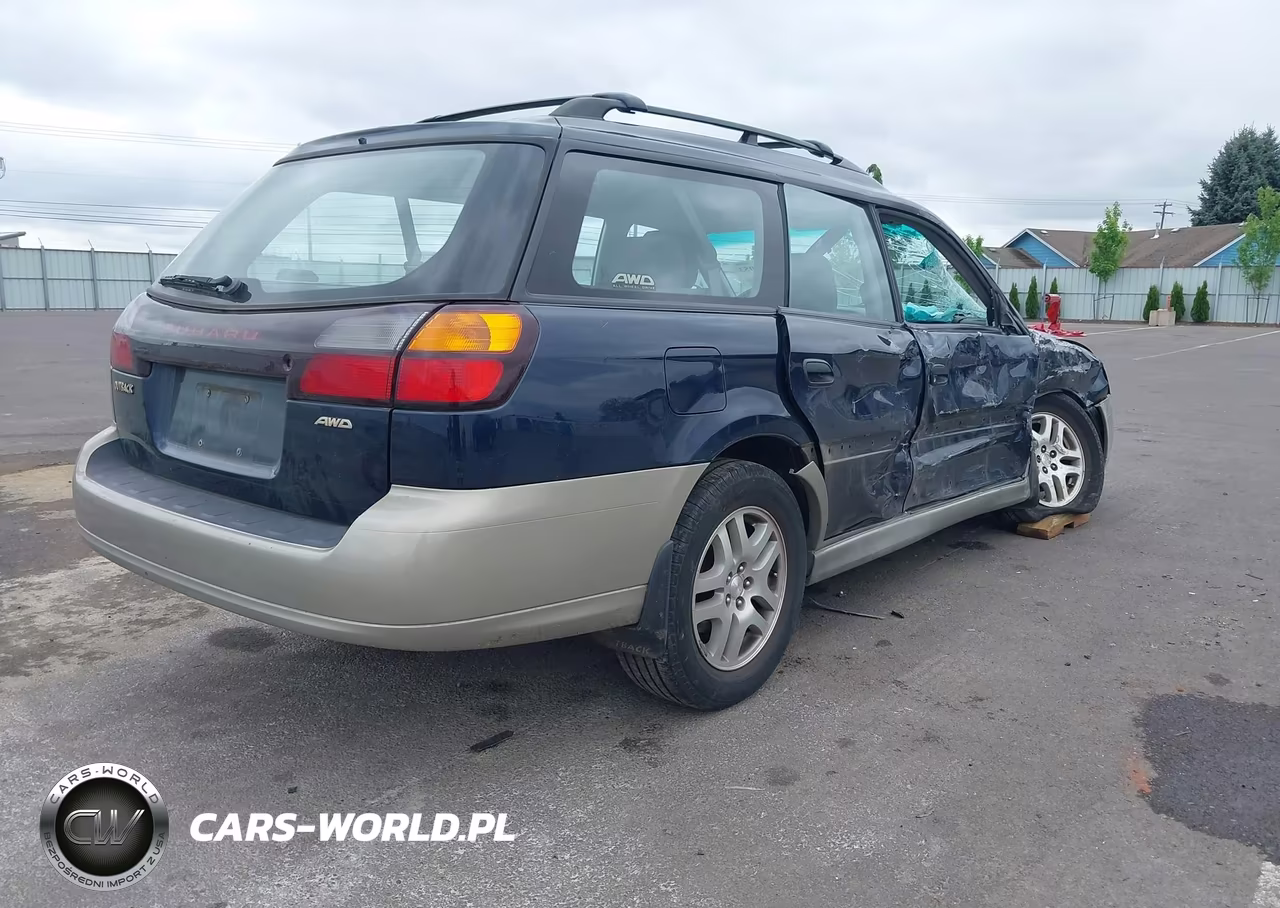 2000 Subaru Outback Outback W-Rb Equip VIN:4S3BH6654Y7641839 - 4
