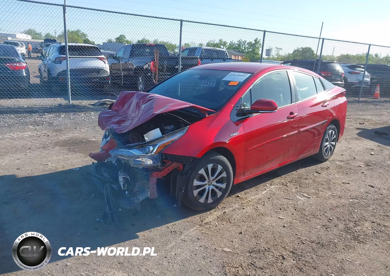 2019 Toyota Prius Xle VIN:JTDL9RFU8K3011170 - 2