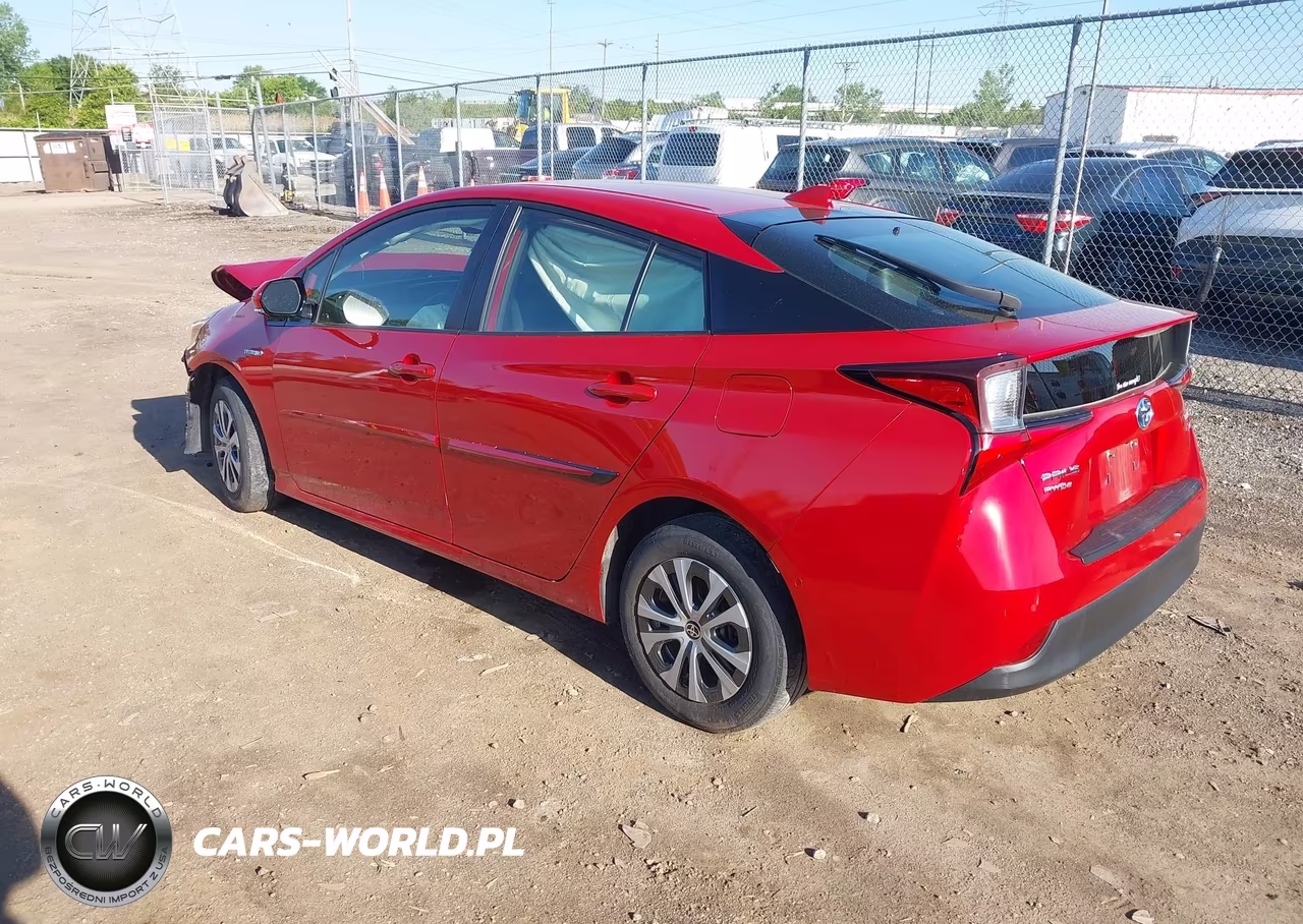 2019 Toyota Prius Xle VIN:JTDL9RFU8K3011170 - 3