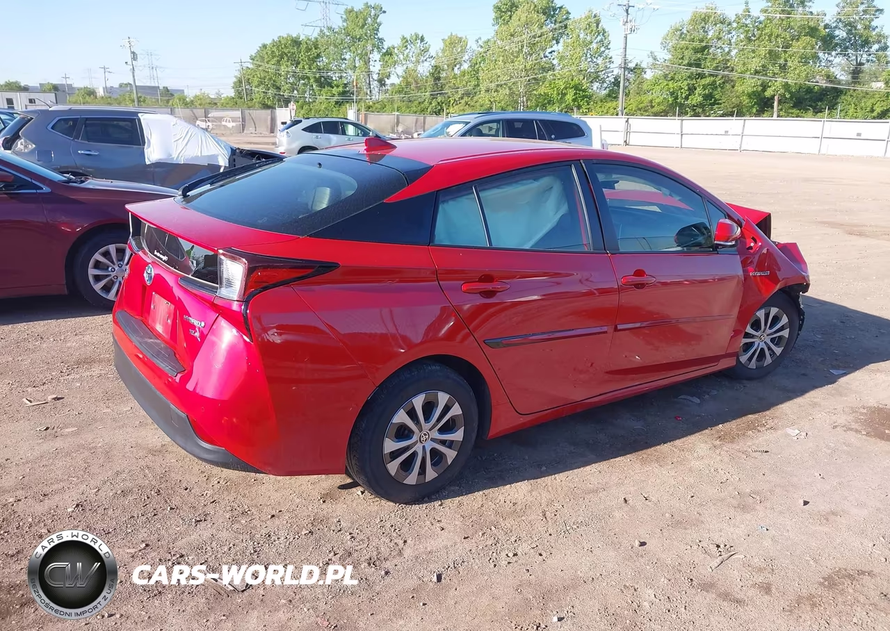 2019 Toyota Prius Xle VIN:JTDL9RFU8K3011170 - 4